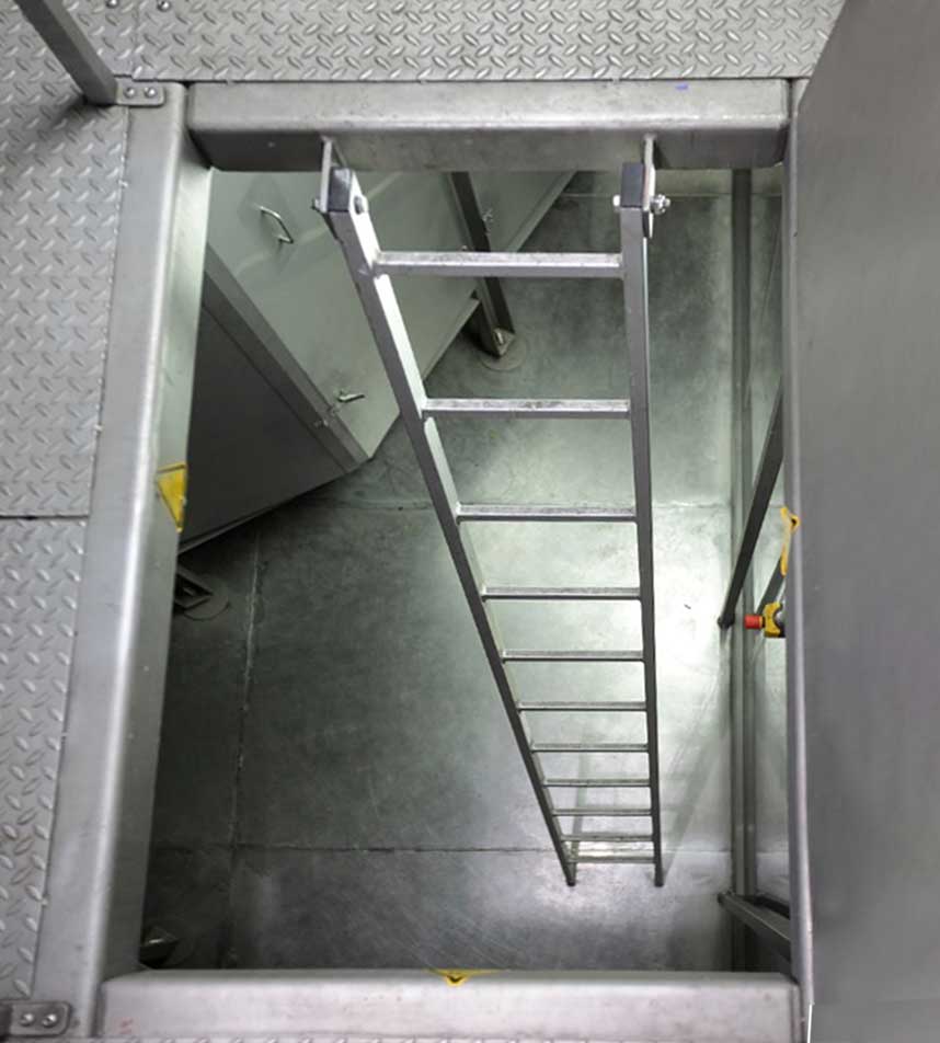 Access hatches and ladders Enfrex Metalworks