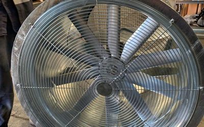 Ventilation louvres, fire dampers, and fans